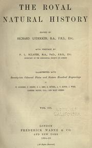 The royal natural history