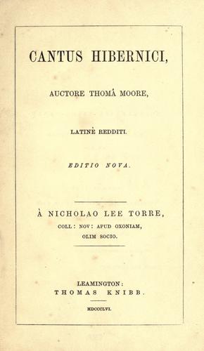 Cantus hibernici