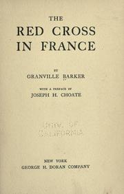 The Red Cross in France