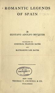 Romantic legends of Spain