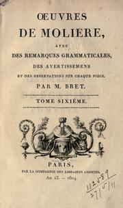 Oeuvres de Molière