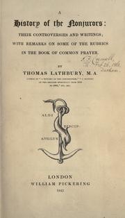 A history of the Nonjurors