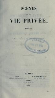 Scènes de la vie privée