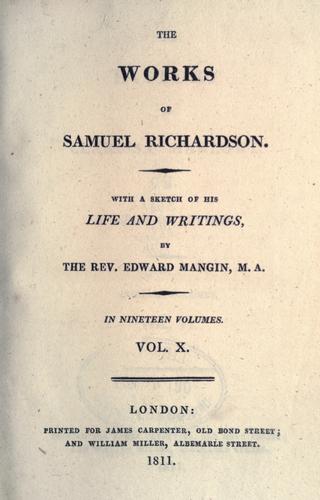 The works of Samuel Richardson