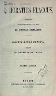 The works of Horace