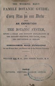 The working man's family botanic guide