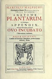 Anatome plantarum