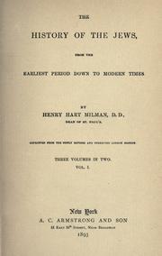 The history of the Jews