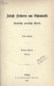 Sämtliche poetische Werke
