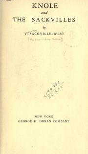 Knole and the Sackvilles