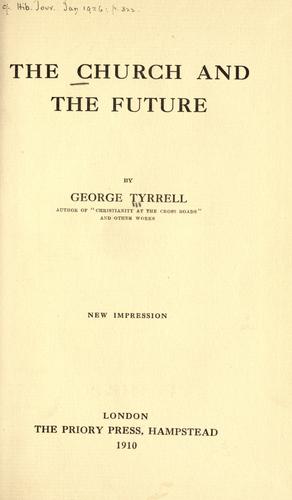 The Church and the future