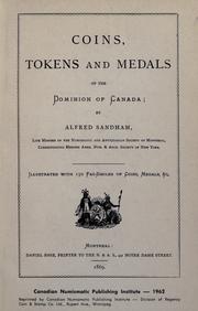 Coins, tokens and medals of the Dominion of Canada