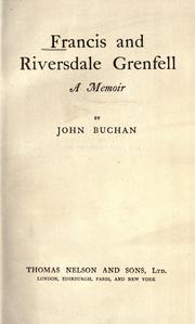 Francis and Riversdale Grenfell