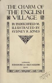 The charm of the English village