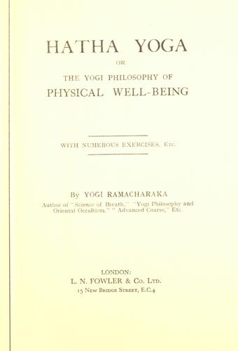 Hatha Yoga