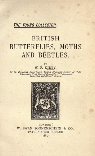 British butterflies, moths & beetles