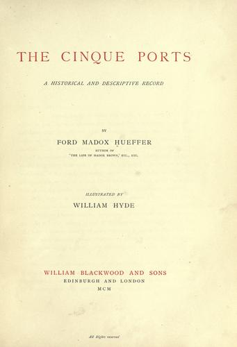 The Cinque Ports
