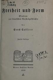 Freiheit und Form