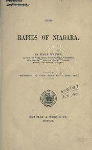 The rapids of Niagara