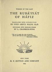 The Rubáiyát of Háfiz