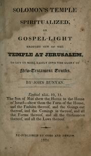 Solomon's temple spiritualiz'd