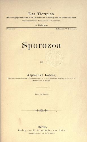 Sporozoa