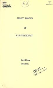 Henry Esmond