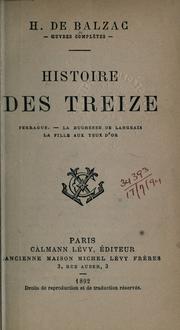 Histoire des Treize