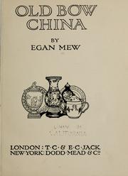 Old Bow china