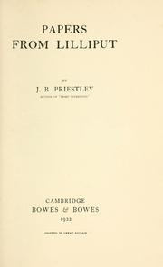 Papers from Lilliput