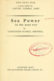 Sea power in the next war