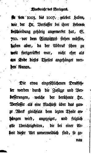 M. Georg Christoph Hambergers ..