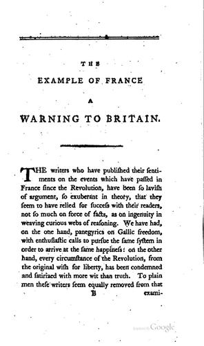 The example of France a warning to Britain