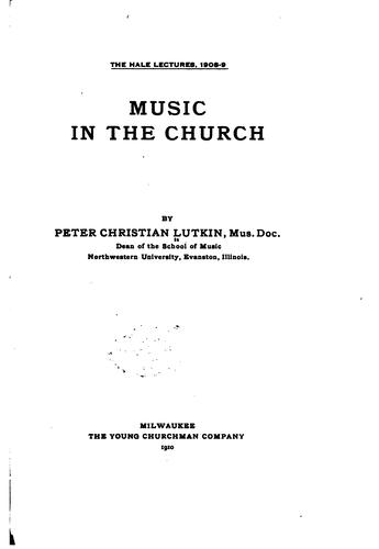 Music in the church
