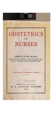 Obstetrics for nurses