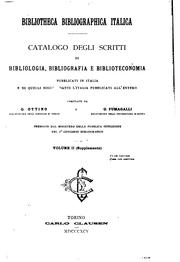 Bibliotheca bibliographica Italica