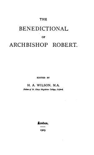Corpus benedictionum pontificalium