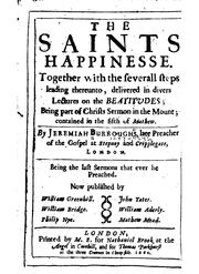 The saints happinesse