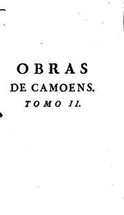 Obras de Luis de Cámoens