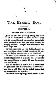 The errand boy, or, How Phil Brent won success