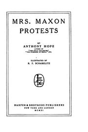 Mrs. Maxon protests