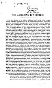 The American revolution