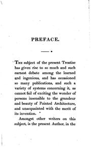 A treatise on the ecclesiastical architecture of England during the Middle Ages
