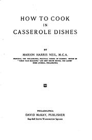 How to cook in casserole dishes