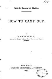 Hints for camping and walking