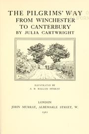 The Pilgrims' Way from Winchester to Canterbury