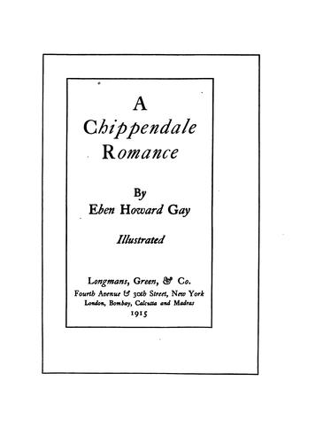 A Chippendale romance