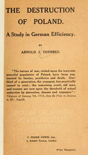 The destruction of Poland