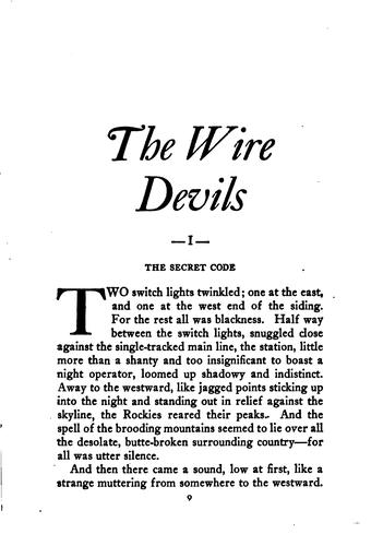 The wire devils
