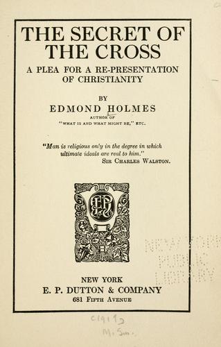 The secret of the cross